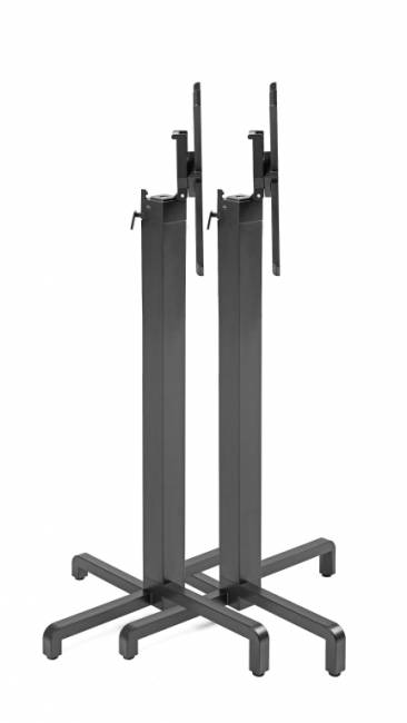 Подстолье металлическое барное Ibisco High Special антрацит 525х490х1070 мм