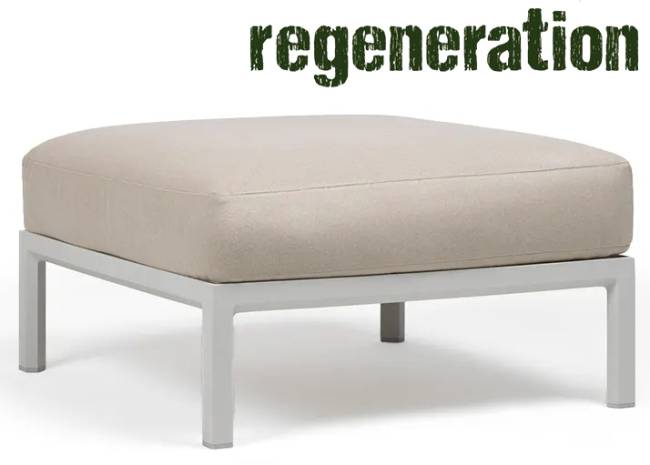 Пуф пластиковый с подушкой Maximo Pouf гипс, жемчуг 825х825х455 мм Пуф пластиковый с подушкой Maximo Pouf гипс, жемчуг 825х825х455 мм