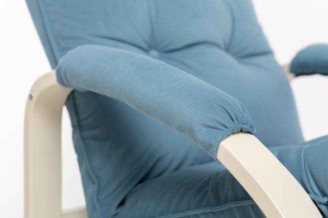 Кресло-трансформер Leset Левада Слоновая кость V47 синий