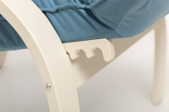 Кресло-трансформер Leset Левада Слоновая кость V47 синий