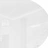 Стол стеклянный Абилин 90х76 ультра белое стекло / белый матовый