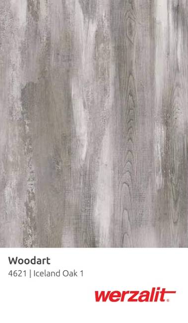 Столешница прямоугольная Werzalit Woodart исландский дуб 1 700х1100х20.5 мм