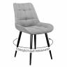 Стул DikLine 226 поворотный B22 GREY, ножки черные
