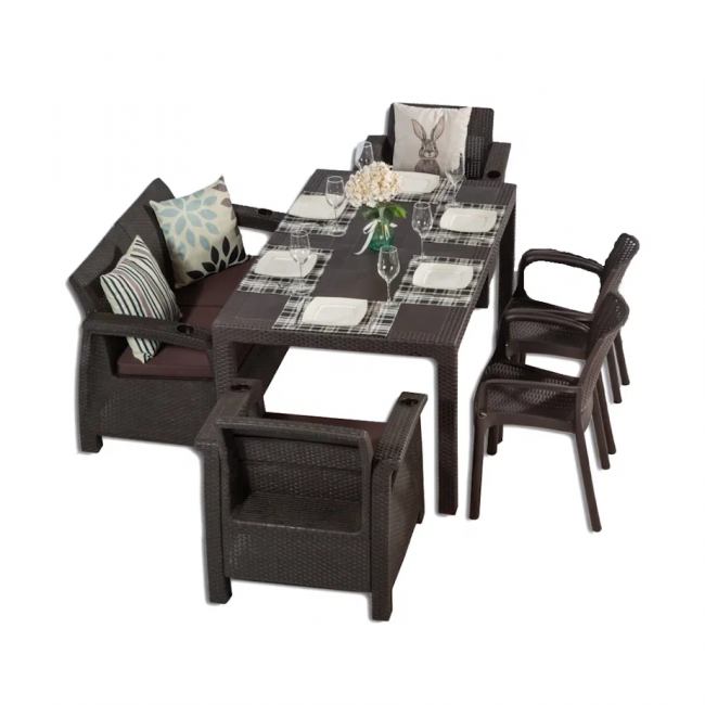 Комплект мебели YALTA FAMILY 2 ARMCHAIR Комплект мебели YALTA FAMILY 2 ARMCHAIR