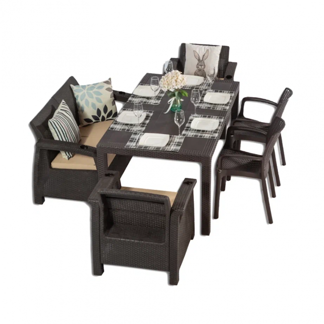 Комплект мебели YALTA FAMILY 2 ARMCHAIR Комплект мебели YALTA FAMILY 2 ARMCHAIR