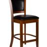 Набор 2 шт Стул полубарный DOBRIN GARRY COUNTER, шоколад, черный