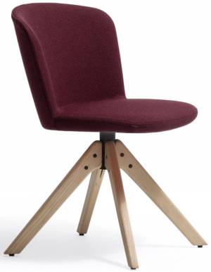 Стул деревянный с обивкой Nym 485х535х750 мм