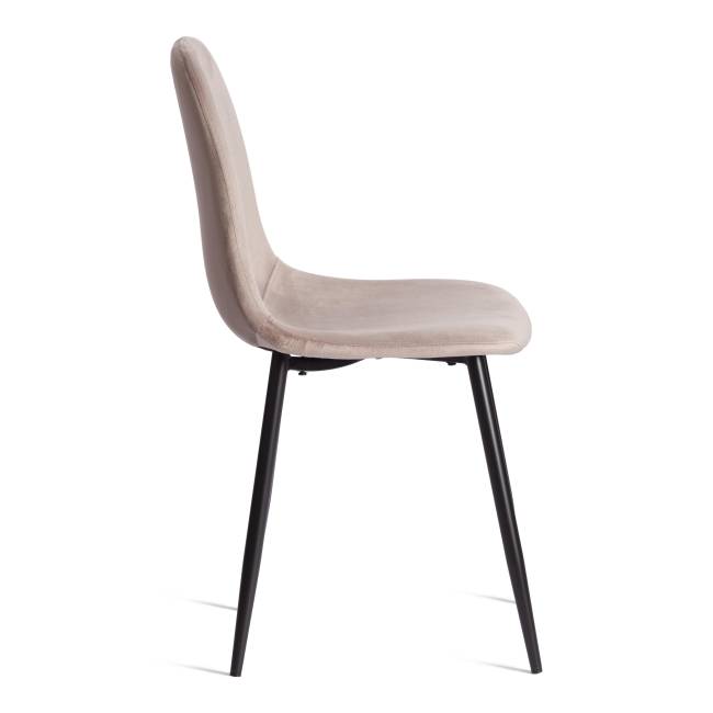 Стул Breeze/Бриз (мод. 4724)/2 шт. в упаковке велюр/металл, 44х53х87см, кофейный (HLR9)/черный (Комплект из 2 шт.) кофейный Велюр/металл Стул Breeze/Бриз (мод. 4724)/2 шт. в упаковке велюр/металл, 44х53х87см, кофейный (HLR9)/черный (Комплект из 2 шт.) кофейный Велюр/металл