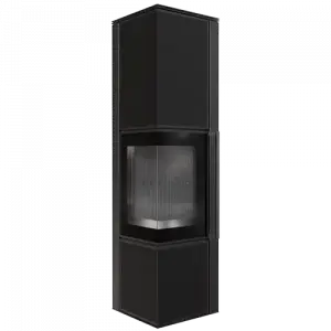 Печь Kratki PRO TORA/L 8 кВт Nero Assoluto