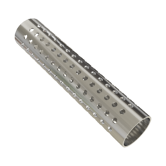 Ручка для топки, никелированная