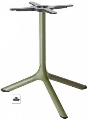 Подстолье металлическое Tripe оливковый Ø610х500 мм