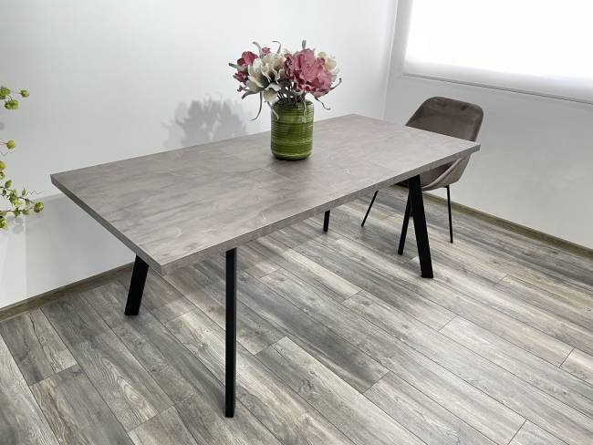 Стол BRICK M 120 Оникс / Черный М-City