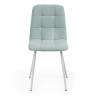 Стул CHILLY MAX / 1 шт. в упаковке Велюр/металл , 45 х 54 х 90 см , бирюзовый 20/белый бирюзовый 20/белый Велюр/металл