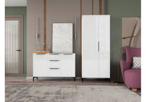 Иадама белый / белый глянец комплектация 3