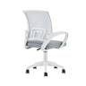 Кресло офисное TopChairs Simple SN серый пластик белый