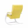 Кресло-качалка Leset Милано Слоновая кость V28 желтый