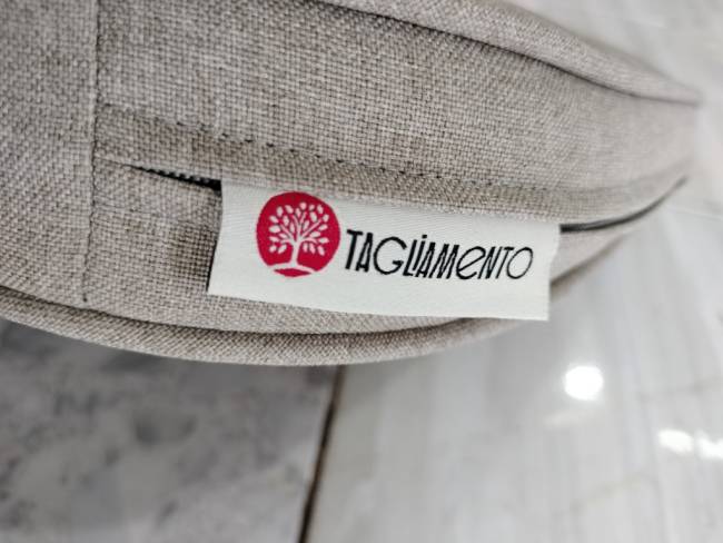 Подушка на спинку для кресла Flores натуральный 430х400х50 мм Подушка на спинку для кресла Flores натуральный 430х400х50 мм