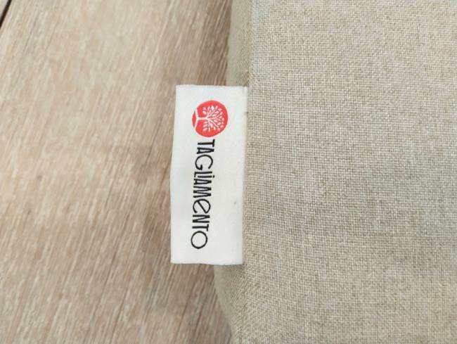 Подушка на спинку для кресла Flores натуральный 430х400х50 мм Подушка на спинку для кресла Flores натуральный 430х400х50 мм