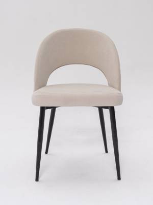 Стул Dominic ivory Romb / Black