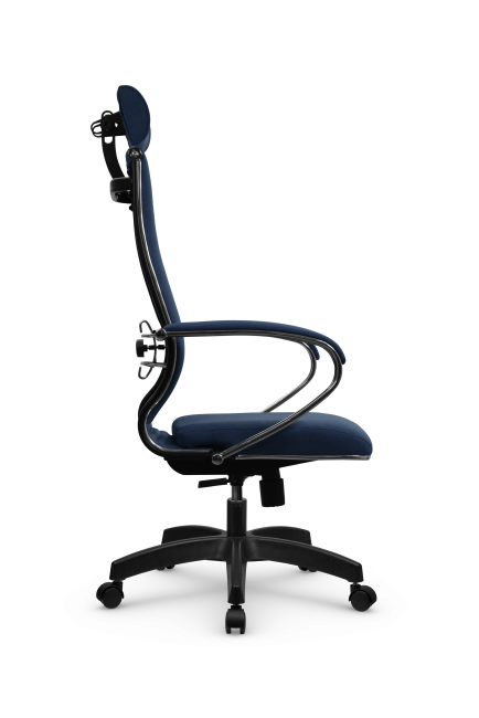 Кресло МЕТТА B 2m 34PF/подл.127/осн.001, рогожка b синий