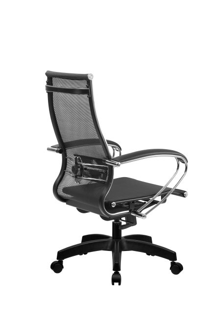 Кресло МЕТТА-9(MPRU)/подл.131/осн.001, черный