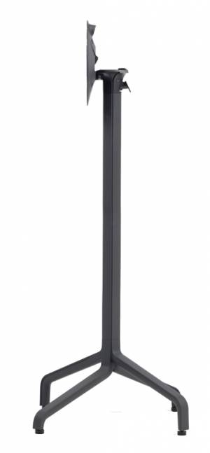 Подстолье металлическое барное складное Frasca High Folding Special антрацит 450х450х1070 мм