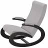 Кресло -качалка Экси М 1уп (каркас венге, Ultra Smoke-серый)