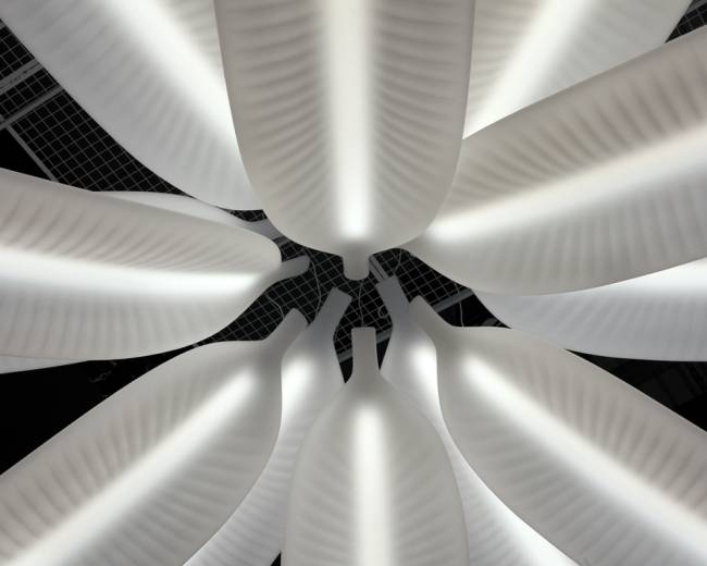 Светильник пластиковый подвесной Banana Leaf 1830х530х340 мм Светильник пластиковый подвесной Banana Leaf 1830х530х340 мм