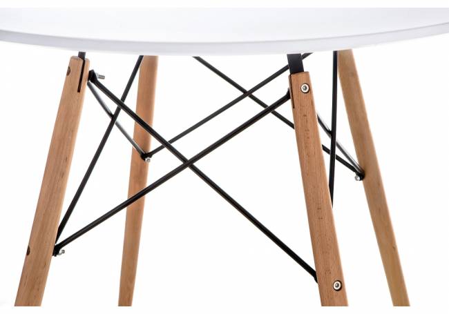 Table 90 white / wood