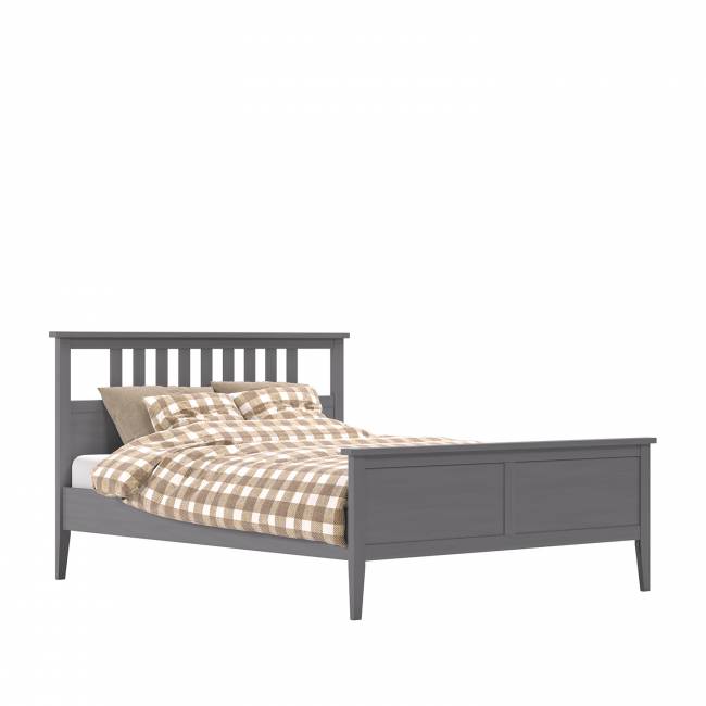 Комплект кровать Leset Мира 160х200 с основанием Серый