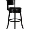 Набор 2 шт Вращающийся полубарный стул DOBRIN TONY COUNTER, капучино, черный