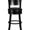Набор 2 шт Вращающийся полубарный стул DOBRIN TONY COUNTER, капучино, черный