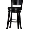 Набор 2 шт Вращающийся полубарный стул DOBRIN TONY COUNTER, капучино, черный