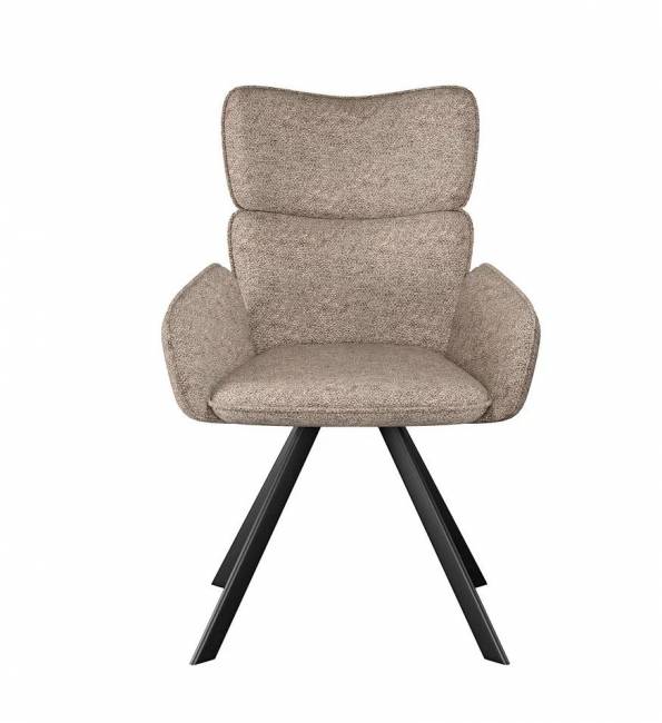 Стул DikLine 501 поворотный NS05 CAPPUCCINO, ножки черные Стул DikLine 501 поворотный NS05 CAPPUCCINO, ножки черные