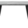 Стол BRICK M 120 Бетон Портленд/ Черный М-City