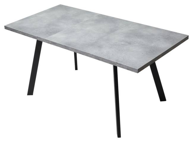 Стол BRICK M 120 Бетон Портленд/ Черный М-City