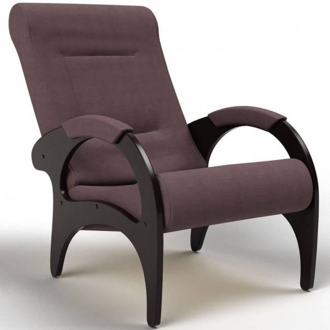 Кресло для отдыха Римини, ткань кофе с молоком