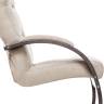 Кресло Leset Монэ Венге текстура Malmo 05 (бежевый)
