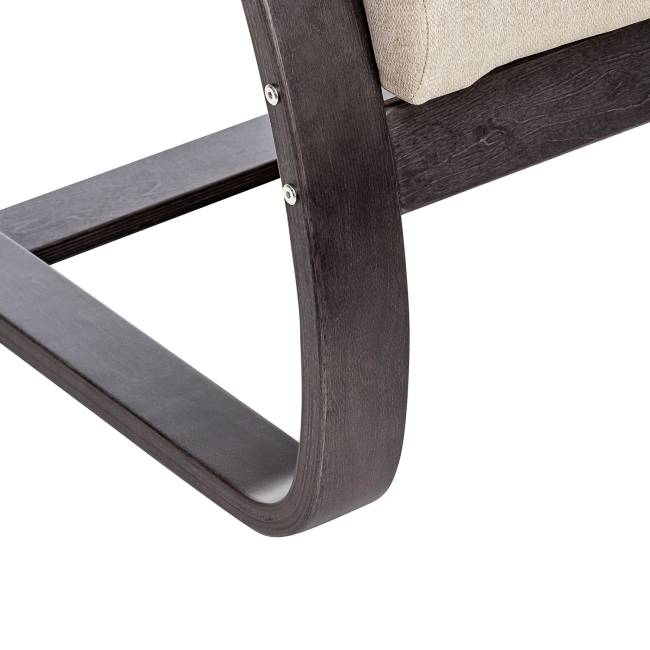 Кресло Leset Монэ Венге текстура Malmo 05 (бежевый)