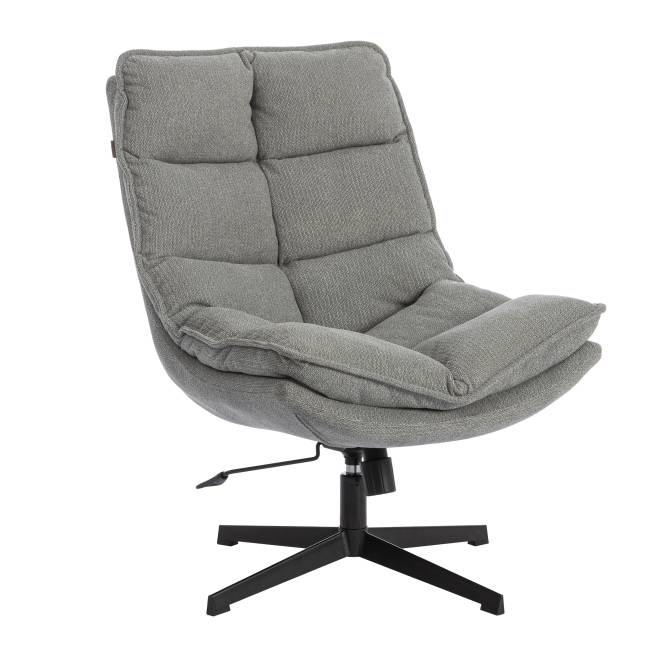 Кресло лаунж Reflex/Рефлекс с пуфом велюр/букле (HYP), светло-серый светло-серый велюр/букле (HYP)