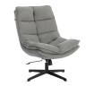 Кресло лаунж Reflex/Рефлекс с пуфом велюр/букле (HYP), светло-серый светло-серый велюр/букле (HYP)