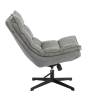 Кресло лаунж Reflex/Рефлекс с пуфом велюр/букле (HYP), светло-серый светло-серый велюр/букле (HYP)