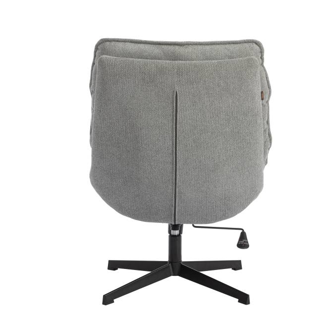 Кресло лаунж Reflex/Рефлекс с пуфом велюр/букле (HYP), светло-серый светло-серый велюр/букле (HYP)