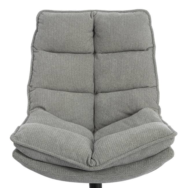 Кресло лаунж Reflex/Рефлекс с пуфом велюр/букле (HYP), светло-серый светло-серый велюр/букле (HYP)