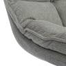 Кресло лаунж Reflex/Рефлекс с пуфом велюр/букле (HYP), светло-серый светло-серый велюр/букле (HYP)