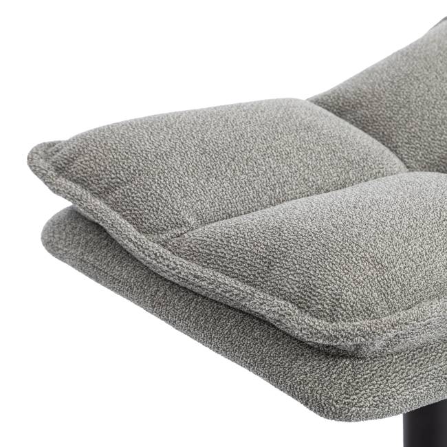 Кресло лаунж Reflex/Рефлекс с пуфом велюр/букле (HYP), светло-серый светло-серый велюр/букле (HYP)