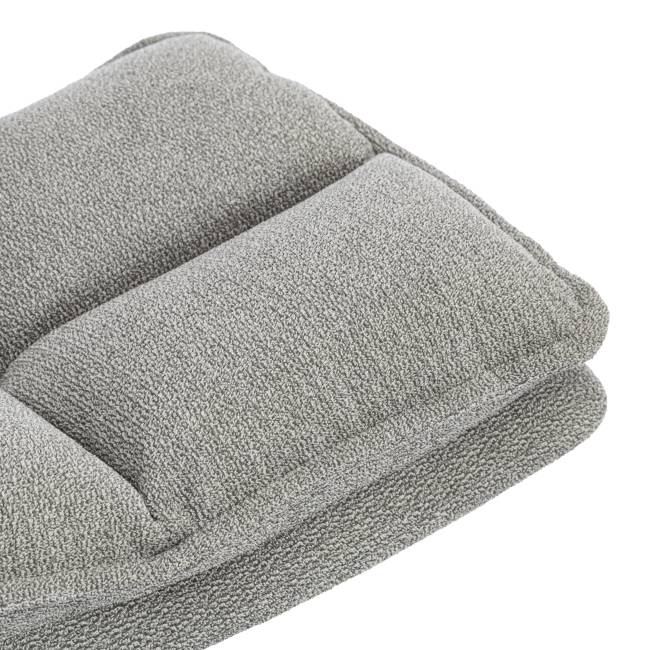 Кресло лаунж Reflex/Рефлекс с пуфом велюр/букле (HYP), светло-серый светло-серый велюр/букле (HYP)