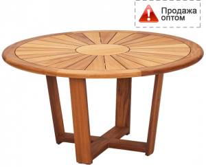 Стол деревянный обеденный Portos Ø1500х750 мм