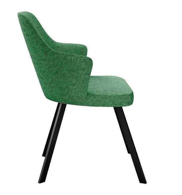 Стул DikLine 235 поворотный, NS Pine зеленый, ножки черные