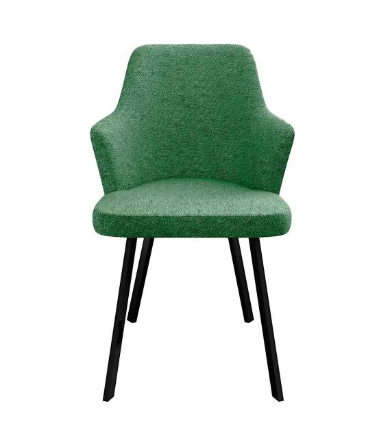 Стул DikLine 235 поворотный, NS Pine зеленый, ножки черные